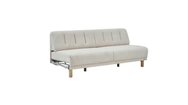 Atlanta Kolsuz Üçlü - Krem - Meşe Renk Ayak