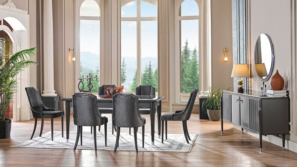 Gravita Sandalye 6315 2 li Gri