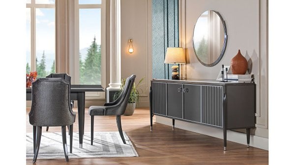 Gravita Sandalye 6315 2 li Gri