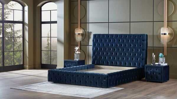 Platinum Baza - Lacivert Lacivert - 160X200