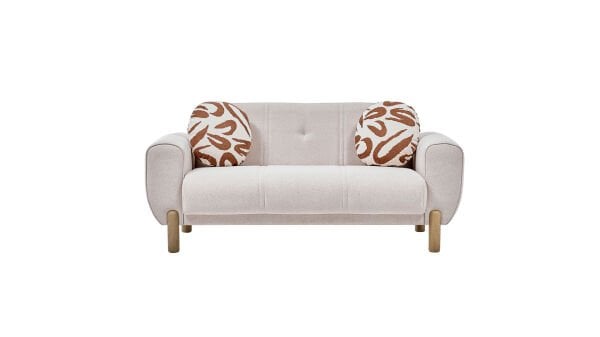 Rozy Bohem İkili Koltuk - Bej