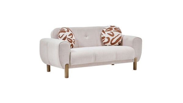 Rozy Bohem İkili Koltuk - Bej