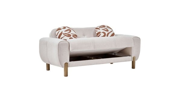 Rozy Bohem İkili Koltuk - Bej