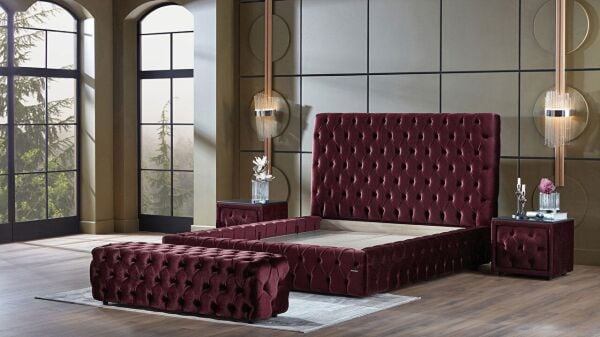 Platinum Baza - Mürdüm 150X200 - Mürdüm