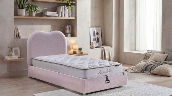 Aura Soft Baza Pembe - 90X190