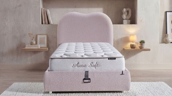 Aura Soft Baza Pembe - 90X190
