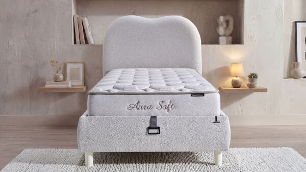 Aura Soft Baza Beyaz - 100X200