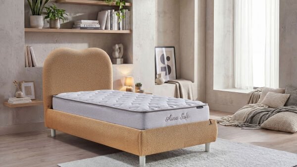 Aura Soft Baza Koyu Hardal - 100X200