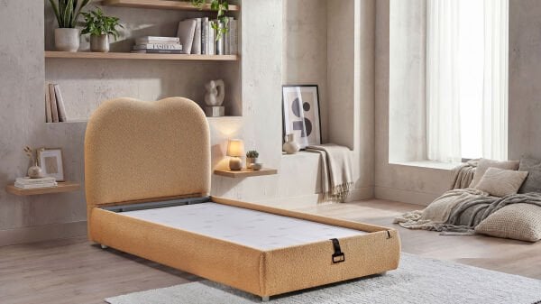 Aura Soft Baza Koyu Hardal - 100X200