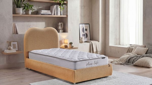 Aura Soft Baza Koyu Hardal - 100X200