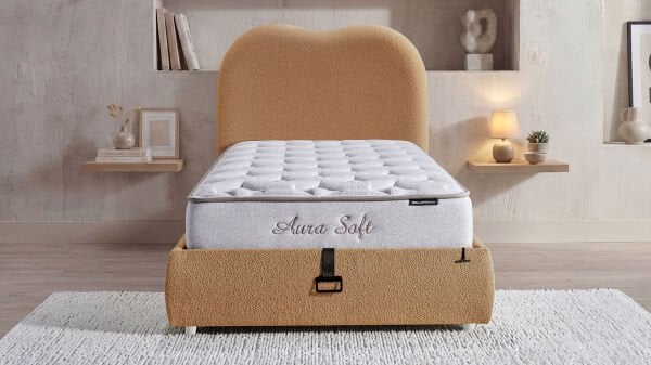 Aura Soft Baza Koyu Hardal - 120X200