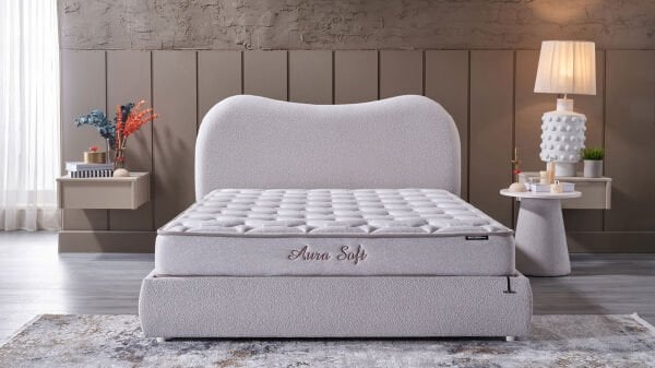 Aura Soft Baza Beyaz - 150X200