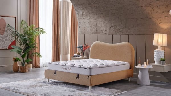 Aura Soft Baza Koyu Hardal - 150X200