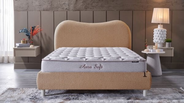 Aura Soft Baza Koyu Hardal - 150X200