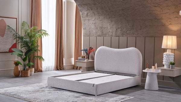 Aura Soft Baza Beyaz - 160X200