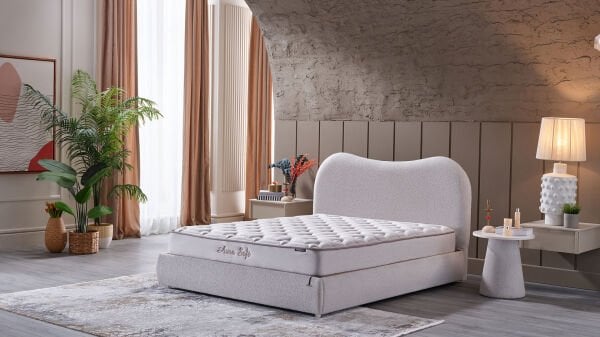 Aura Soft Baza Beyaz - 160X200
