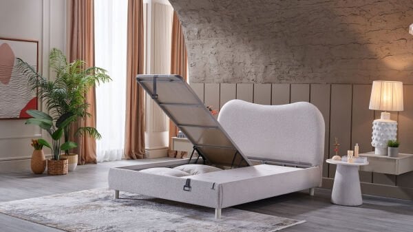 Aura Soft Baza Beyaz - 160X200