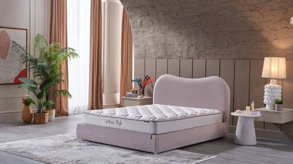 Aura Soft Baza Pembe - 160X200