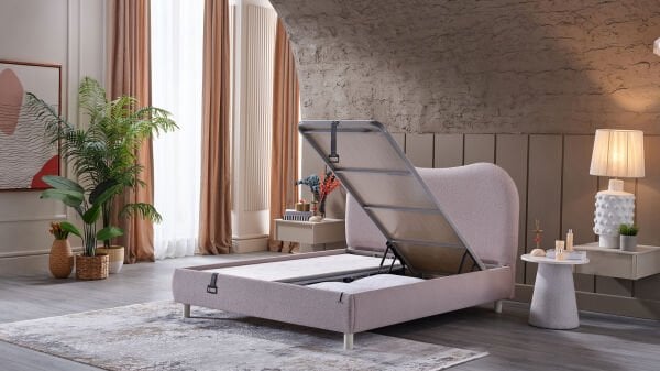 Aura Soft Baza Pembe - 160X200