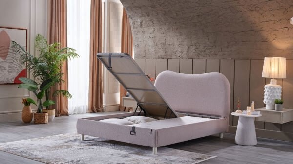 Aura Soft Baza Pembe - 160X200