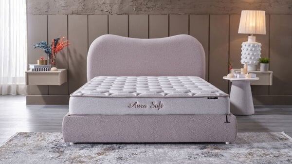Aura Soft Baza Pembe - 160X200