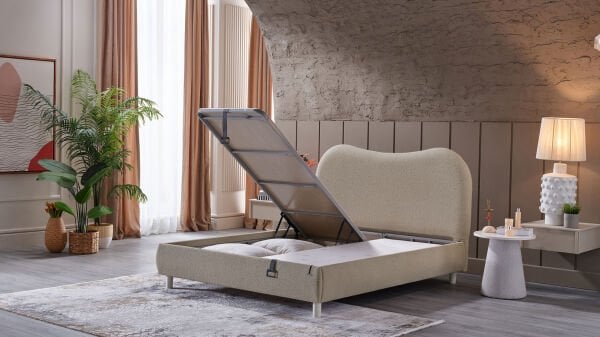 Aura Soft Baza Koyu Vizon - 160X200