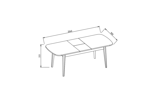 Claris Açılır Yemek Masası