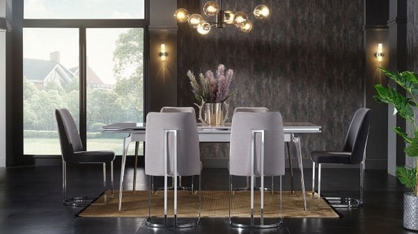 Loretto Sandalye 6317 2 li Antrasit