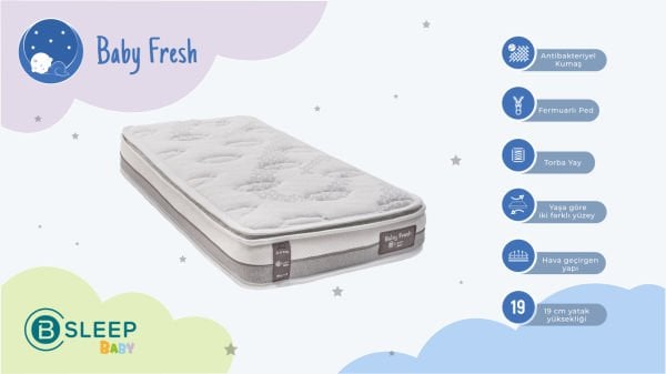Baby Fresh Bebek Yatak 80X130