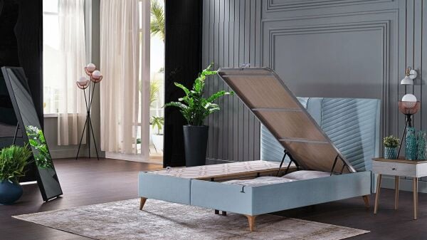 Petra Plus Baza 90X190 - Mavi