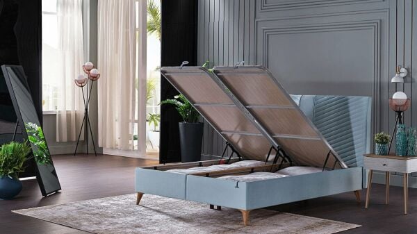 Petra Plus Baza 90X190 - Mavi