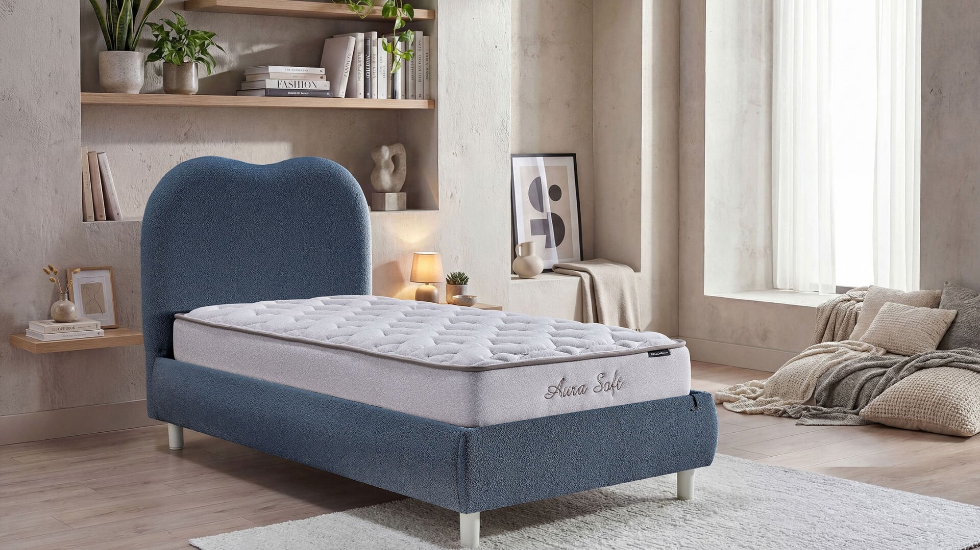 Aura Soft Baza Mavi - 100X200
