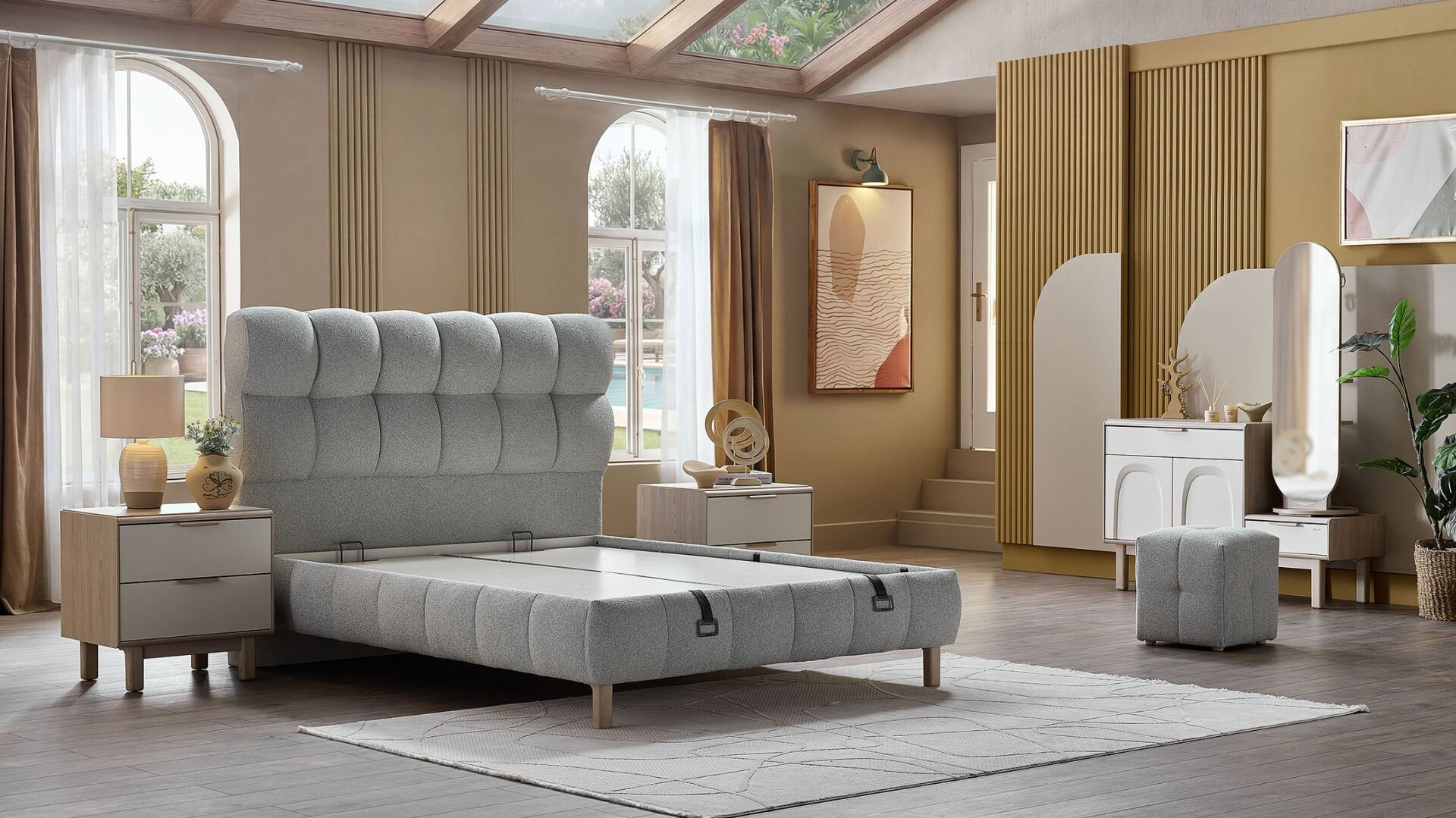 Claris Bazalı Karyola