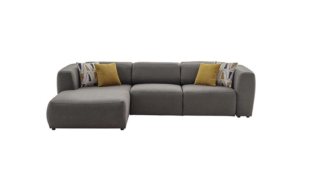 Picasso Köşe Sağ Koltuk - Gri Gri