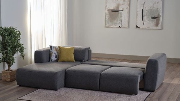 Picasso Köşe Sağ Koltuk - Gri Gri