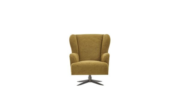 Atlanta Tekli Dönerli Koltuk - Hardal Hardal