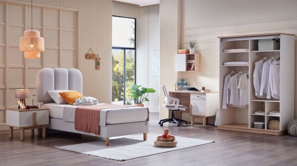 Boheems Genç Odası Sürgülü Gardırop