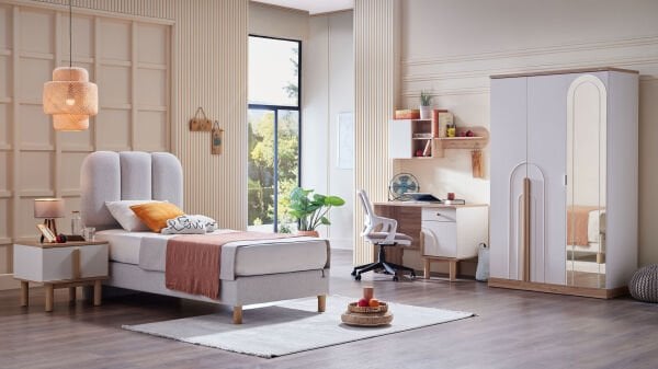 Boheems 3 Kapaklı Gardırop
