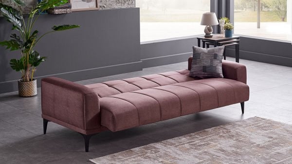 Palermo S Üçlü Koltuk - Siyah Renk Ayak