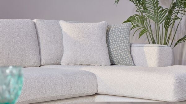 Lubin Köşe Sol Koltuk - Beyaz