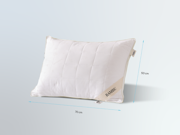 Bambu Yastık 50 x 70 cm - Beyaz