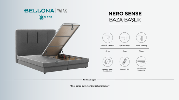 Nero Sense Kısa Ayaklı Baza