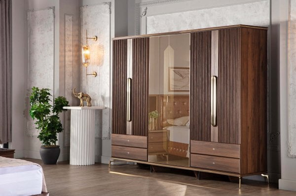 Montego 6 Kapaklı Gardırop