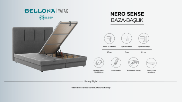 Nero Sense Baza 150X200