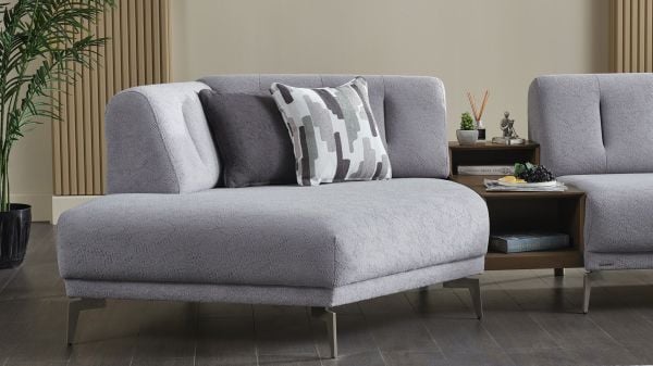 Atlanta Uzanma Asimetrik Sağ - Gri Gri