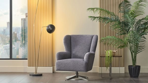 Atlanta Köşe Takımı Modüler - Gri - Bronz Renk Ayak