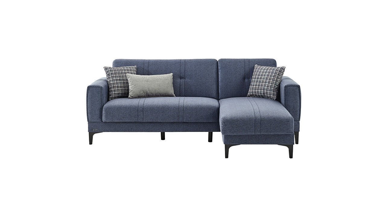 Ruby S Uzanmalı Köşe Sol Koltuk - Lacivert