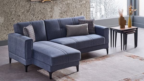 Ruby S Uzanmalı Köşe Sağ Koltuk - Lacivert Lacivert