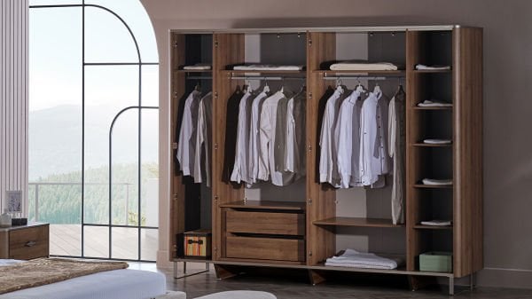 Mirante 6 Kapaklı Gardırop