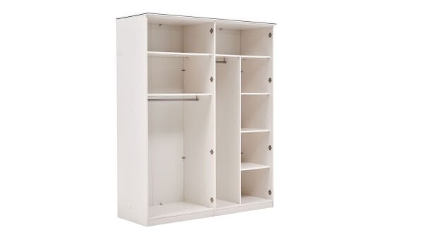 Nadia 4 Kapaklı Gardırop